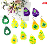 Clover Earring Silicone Mold DIY Epoxy Resin Jewelry Molds