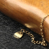Clover Necklace Chain Vintage Pendant Chains Necklace for Women