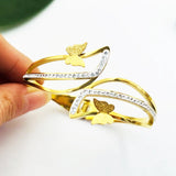 Clover Stainless Steel Sweet Butterfly Bracelet for Women Friends