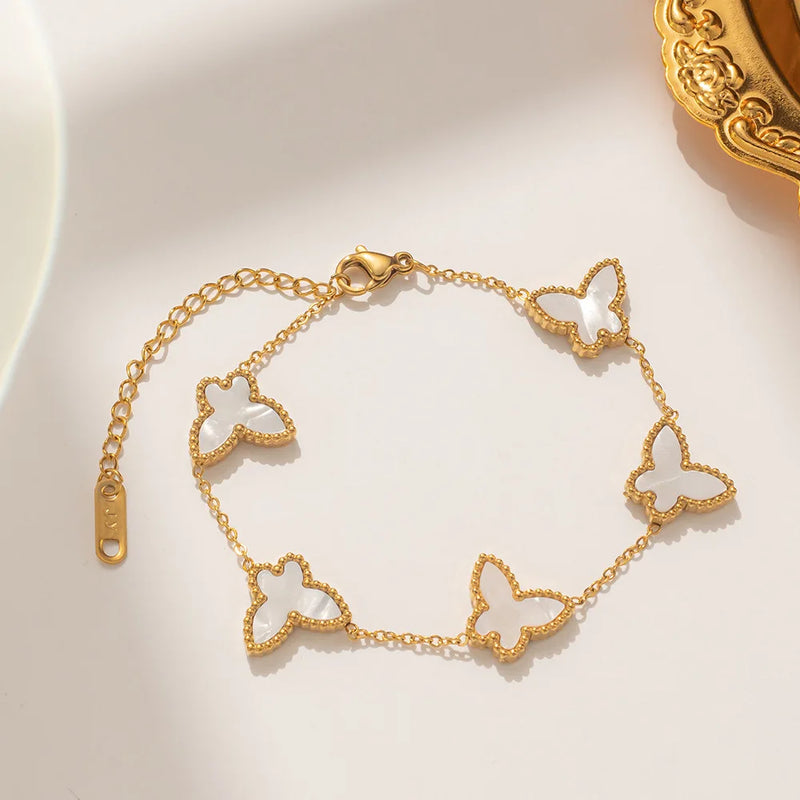 Clover Bracelet Women's Stainless Steel Jewelry