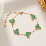 Clover Bracelet Women's Stainless Steel Jewelry