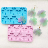 Clover-shaped Mirror Silicone Mold for Epoxy Resin DIY Craft