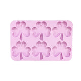 Clover-shaped Mirror Silicone Mold for Epoxy Resin DIY Craft