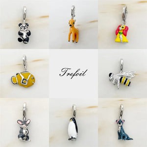 Fashion 925 Sterling Silver Charms for Women Girls