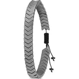 Club De Polo Barcelona Gray Stone Bracelet RPJK001001