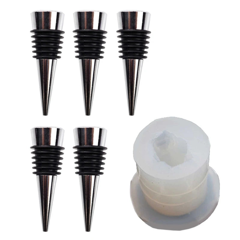 Wine Stopper Silicone Mold for Epoxy Resin DIY Crafts