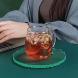 Epoxy Resin Mold for DIY Glasses Girl Cup Mat