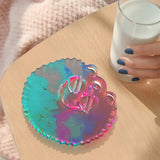 Epoxy Resin Mold for DIY Glasses Girl Cup Mat