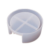 Coaster Display Stand Resin Casting Mold for 4 Coasters Epoxy Resin Mould