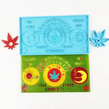 Coaster Epoxy Resin Mold Cup Mat Pad Silicone Mould DIY Crafts
