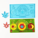 Coaster Epoxy Resin Mold Cup Mat Pad Silicone Mould DIY Crafts