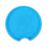 Coaster Epoxy Resin Mold Tray Plate Cup Mat Pad Silicone Mould