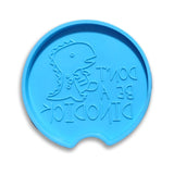 Coaster Epoxy Resin Mold Tray Plate Cup Mat Pad Silicone Mould