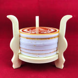 3D Triangle Coaster Holder Silicone Mold DIY Placemat Storage Rack