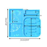 Resin Coaster Holder Mold Crystal Epoxy Mold