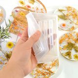 Coaster Mold Set Epoxy Resin Holder Silicone Mold Storage