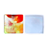 Square Silicone Coaster Mold Cup Mat Mold for Epoxy Resin Casting