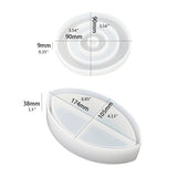 Silicone Evil Eye Coaster Mold for Resin Casting
