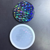 Holographic Resin Coaster Molds for Epoxy DIY