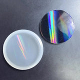 Holographic Resin Coaster Molds for Epoxy DIY