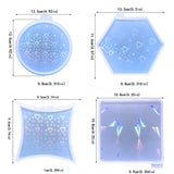 Silicone Coaster Molds Square Shape for Resin Crafting