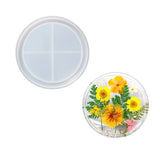 Triangle Round Silicone Coaster Plate Molds for DIY Art Craft