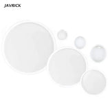 Round Coaster Resin Mold DIY Tray Mold for Keychain Making