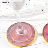 Round Coaster Resin Mold DIY Tray Mold for Keychain Making
