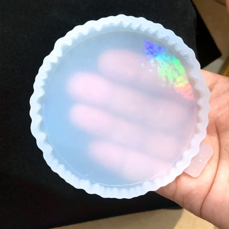 Coaster Resin Molds Silicone for Epoxy Resin