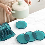 Irregular Coaster Resin Molds with Holder Mold