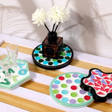 Silicone Coaster Resin Molds DIY Jewelry Tray Mold