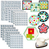 Silicone Coaster Resin Molds DIY Jewelry Tray Mold