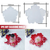 Coaster Resin Molds Silicone Epoxy Mould DIY Craft Tool for Cup Mat Casting