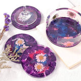 Silicone Coaster Storage Box Mould, Resin Epoxy Moulds for Cups Mats, Home Decor