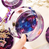 Silicone Coaster Storage Box Mould, Resin Epoxy Moulds for Cups Mats, Home Decor
