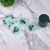 Silicone Coaster Mold Set for Epoxy Resin: Storage Box, Crafts, Kitchen Pad