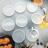 Disc Shape Coaster Silicone Resin Mold for DIY Artwork