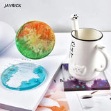 Silicone Coaster Resin Mold Round/Square Tray Epoxy Casting Mold