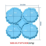 Epoxy Resin Coaster Stand Mold Set DIY Crafts Kit
