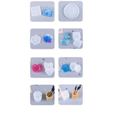 Coaster Storage Box Craft Glue Drops Mold Pen Container Set
