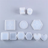 Coaster Storage Box Craft Glue Drops Mold Pen Container Set