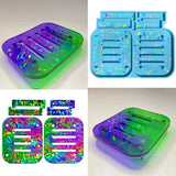 Coaster Storage Stand Molds Resin DIY Holder Making