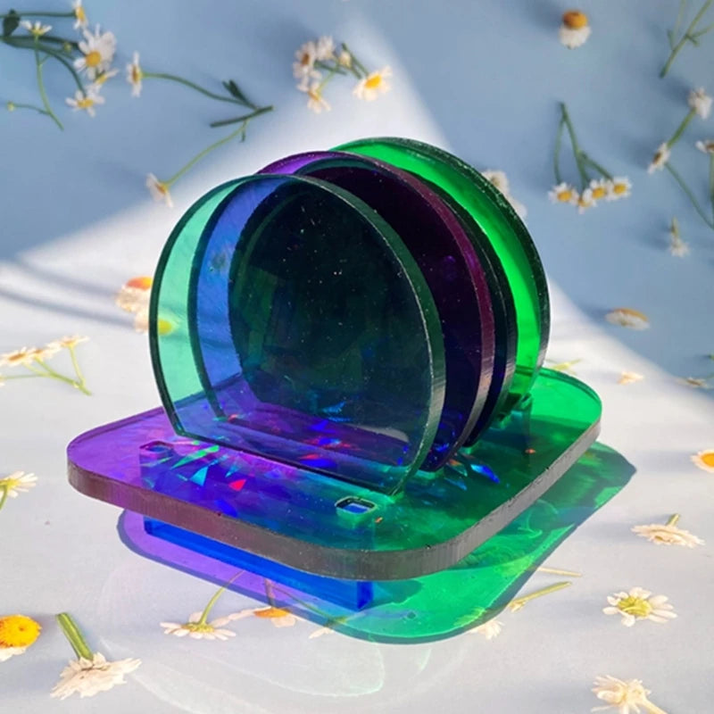 Coaster Storage Stand Molds Resin DIY Holder Making