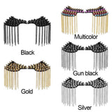 Punk Shoulder Epaulet Brooch Dress Decoration