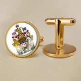 Canada Coat of Arms Flag Cufflinks