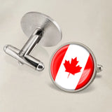 Canada Coat of Arms Flag Cufflinks