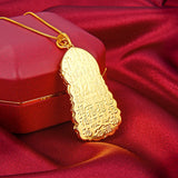 24k Gold Coated Guanyin Pendant, Wedding Birthday Gift
