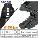 Coaxial Cable Crimping Pliers Kit SMA/BNC RG58/59/62/174/8/11/188/233