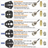 Coaxial Cable Crimping Pliers Kit SMA/BNC RG58/59/62/174/8/11/188/233