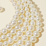 Vintage Pearl Jewelry Set for Evening Dress